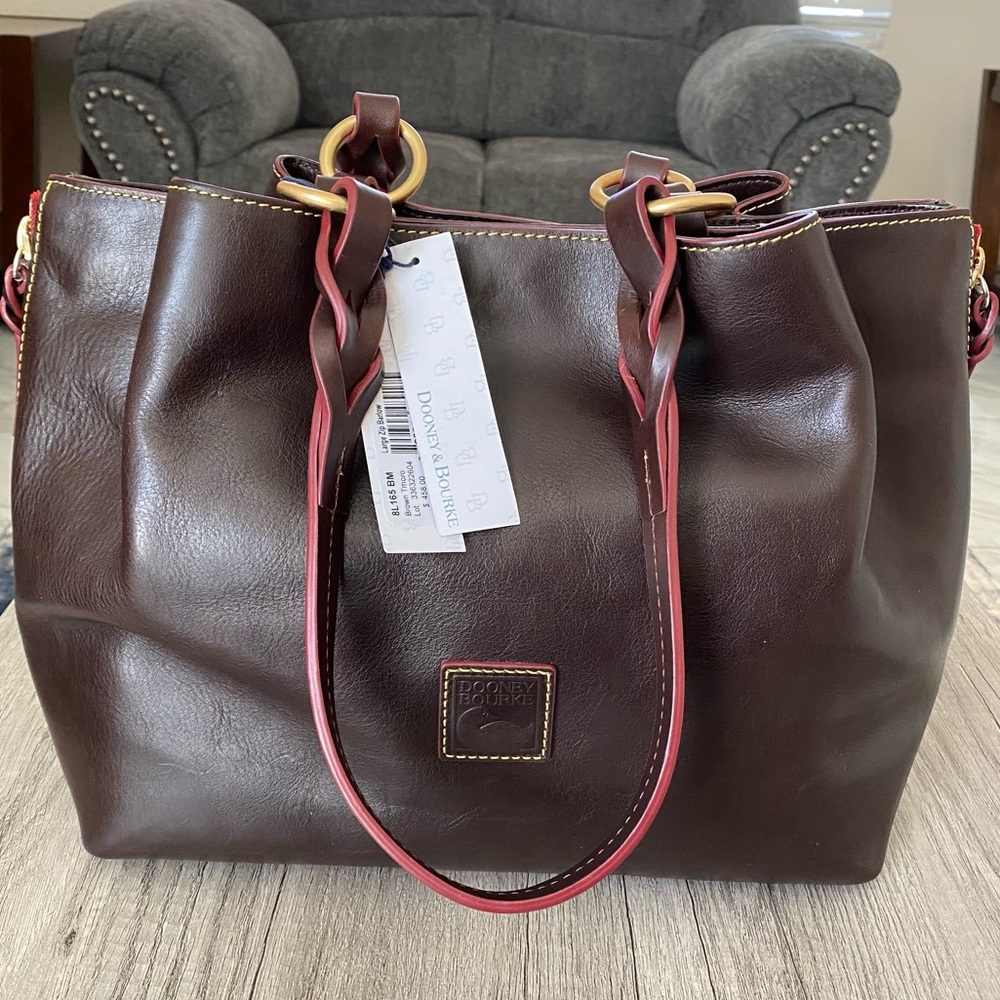SOLD!!! NWT Dooney & Bourke Tmoro Florentine Zip